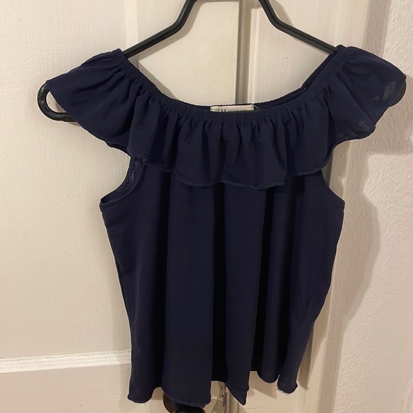H&M Navy Blue Top - Picture 1 of 6